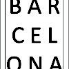 Tuinposter Barcelona wit